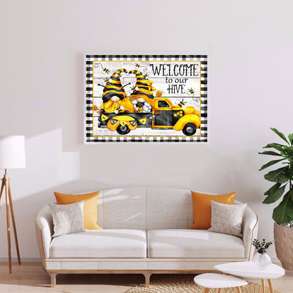 Bee Goblin - Full Round Drill Diamond Painting 50*40CM