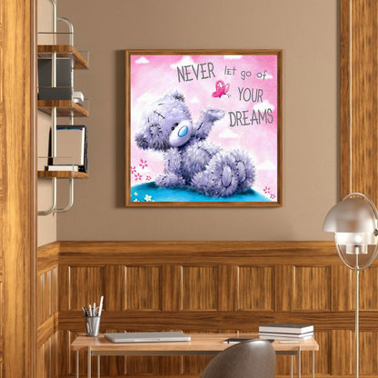 Teddy Bear - Full Square Drill Diamond Painting 45*45CM
