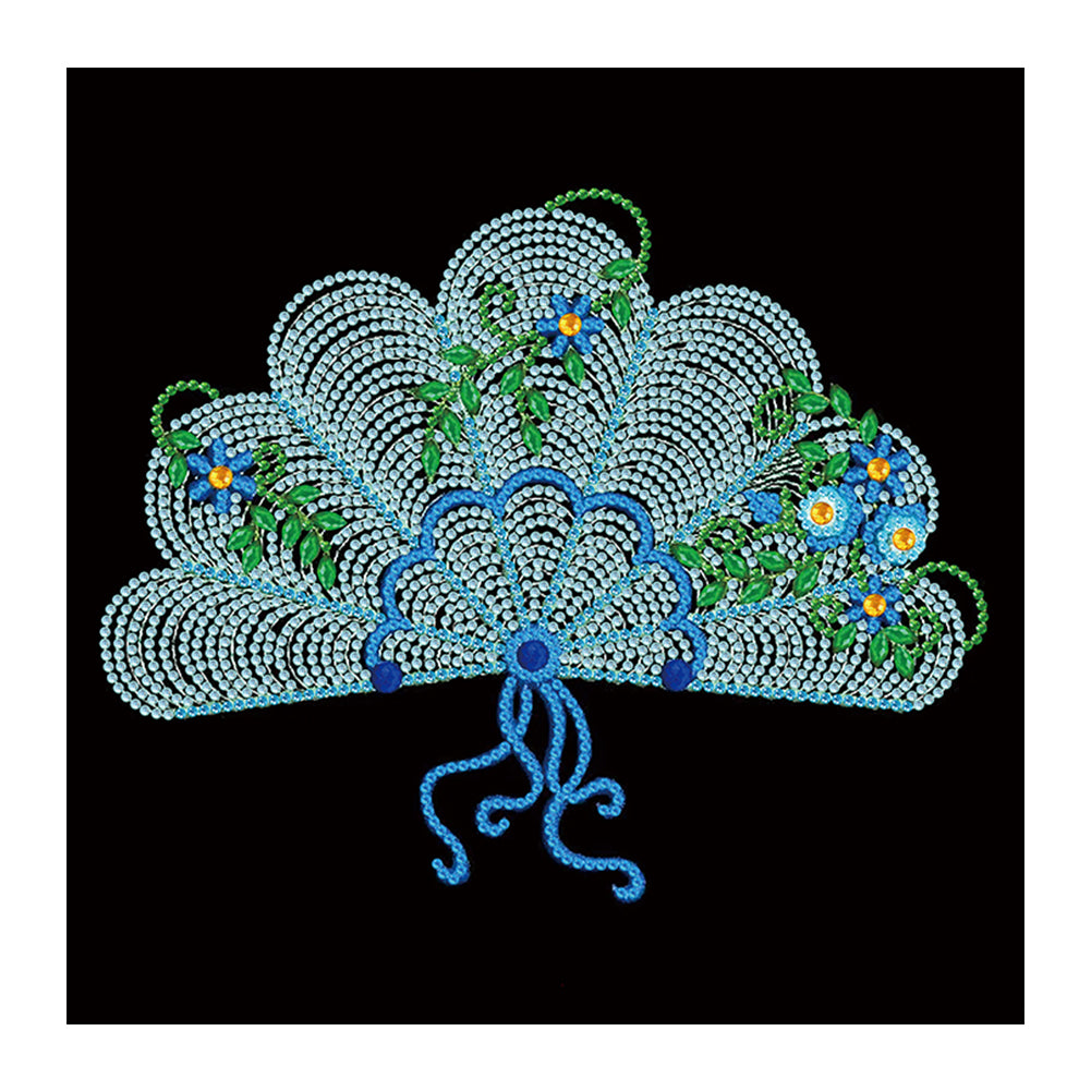 Line Art 30*30CM(Canvas) Special Shaped Drill Diamond Painting