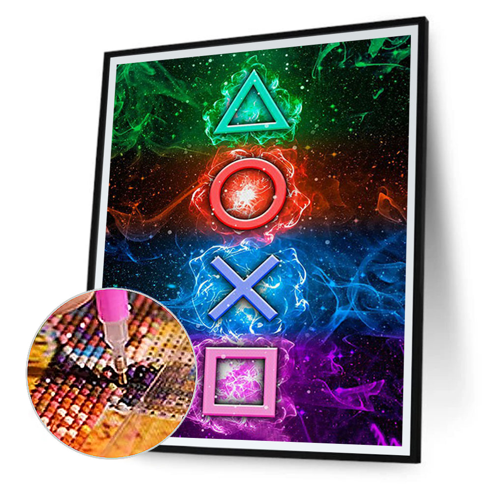 Game Element - Full Round Drill Diamond Painting 40*50CM