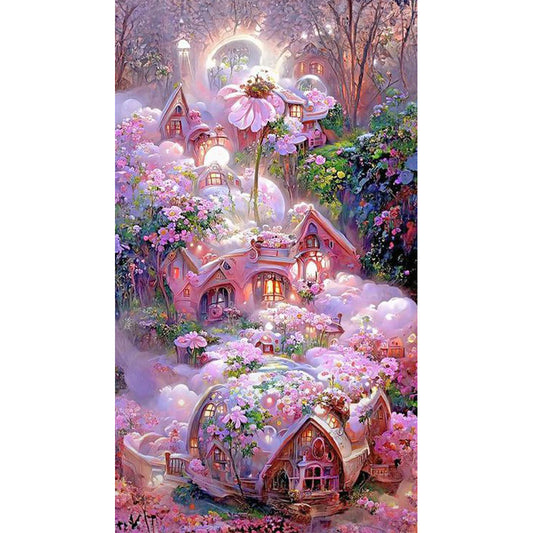 Daisy Manor - Full Round Drill Diamond Painting 40*70CM