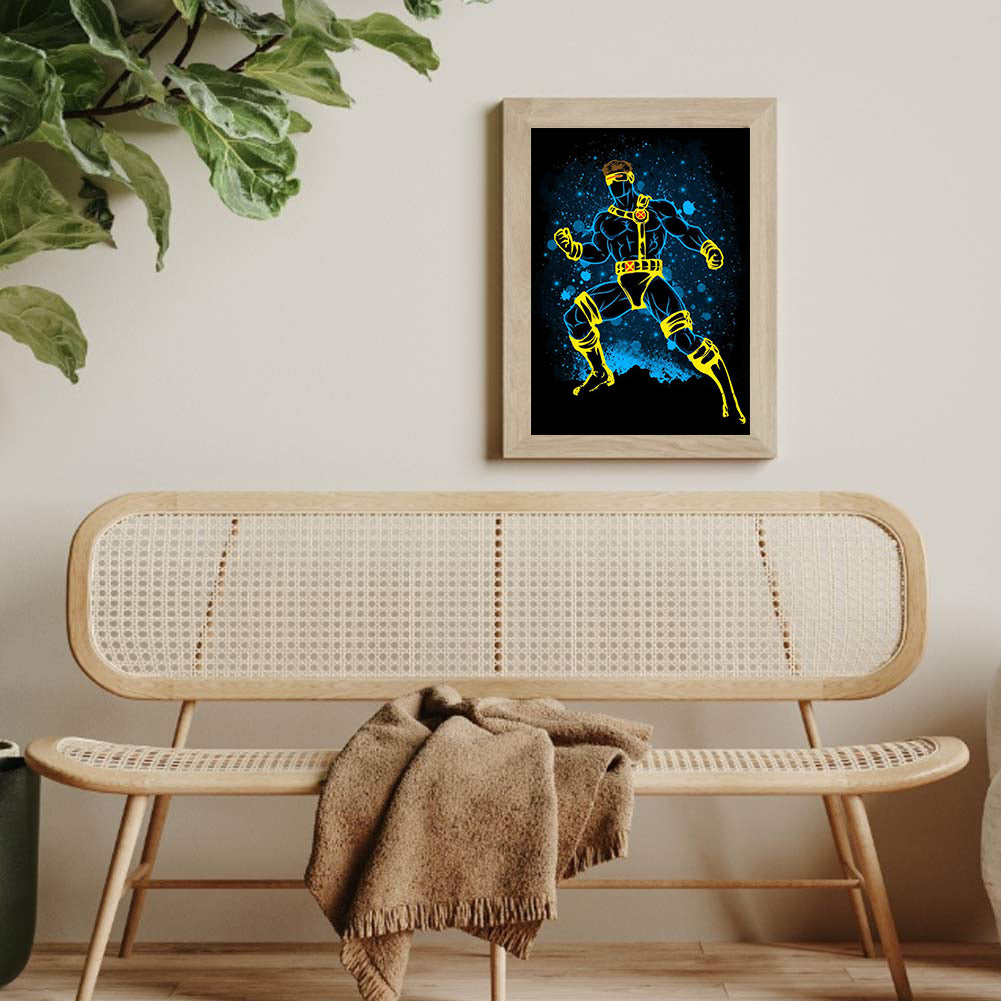 Cyclops Silhouette - Full Round Drill Diamond Painting 30*40CM