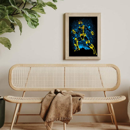 Cyclops Silhouette - Full Round Drill Diamond Painting 30*40CM