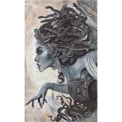 Femme Fatale - Full Round Drill Diamond Painting 35*55CM