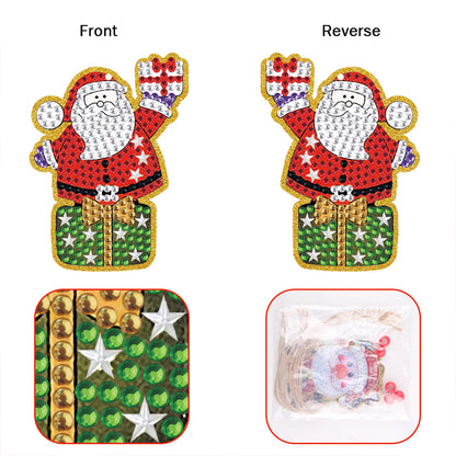 5pcs Diamond Painting Atmosphere Decoration Handmade for Children Christmas Gift