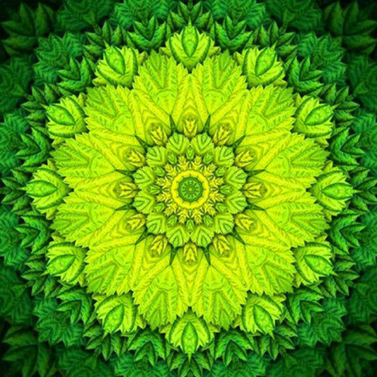 Mandala - Full Square Drill Diamond Painting 30*30CM
