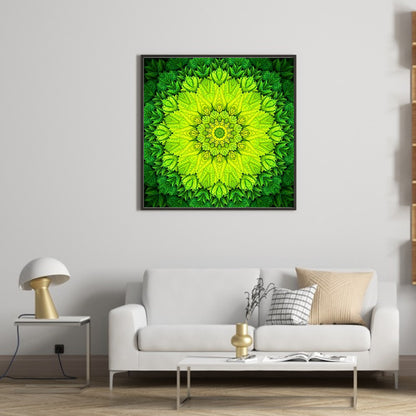 Mandala - Full Square Drill Diamond Painting 30*30CM