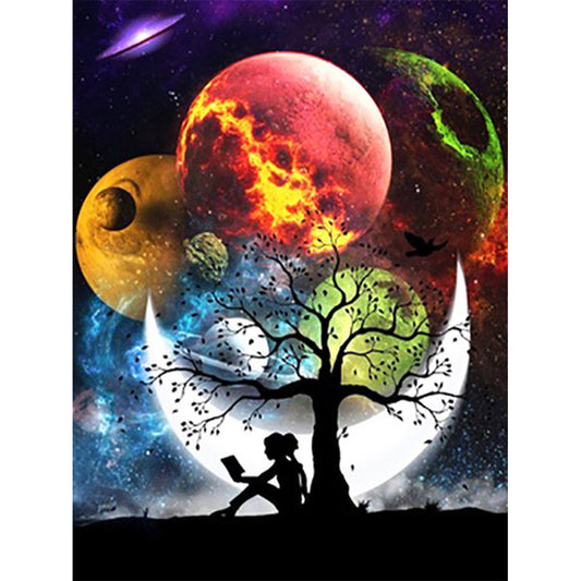 Romantic Night - Full Square Drill Diamond Painting 40*50CM