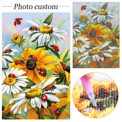 Beachside Camper - Full Square Drill Diamond Painting 60*50CM