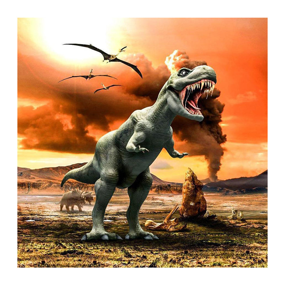 Tyrannosaurus Rex - Full Square Drill Diamond Painting 30*30CM