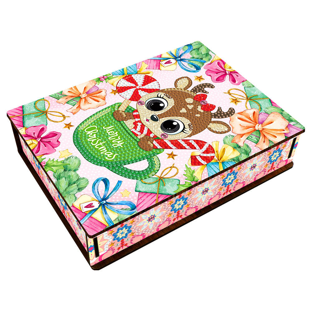 DIY Candy Storage Container Party Favors with Lids Storage Tank for Xmas Holiday