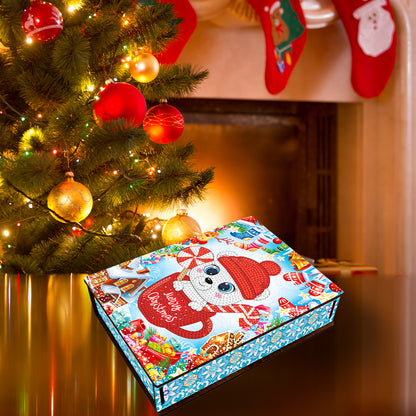 DIY Candy Storage Container Party Favors with Lids Storage Tank for Xmas Holiday