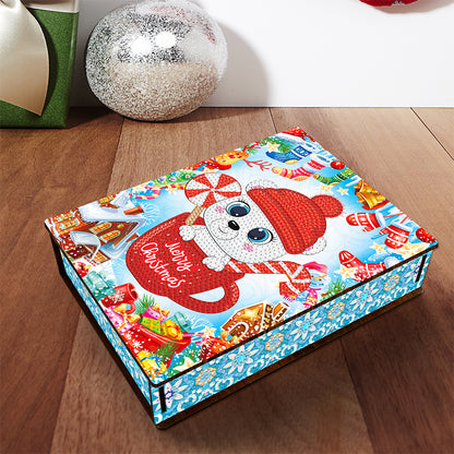 DIY Candy Storage Container Party Favors with Lids Storage Tank for Xmas Holiday