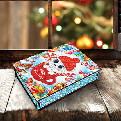 DIY Candy Storage Container Party Favors with Lids Storage Tank for Xmas Holiday