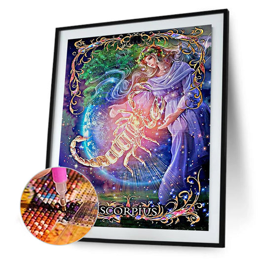 Scorpio - Full Round Drill Diamond Painting 40*50CM