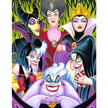 Evil Queen - Full Round Drill Diamond Painting 40*50CM
