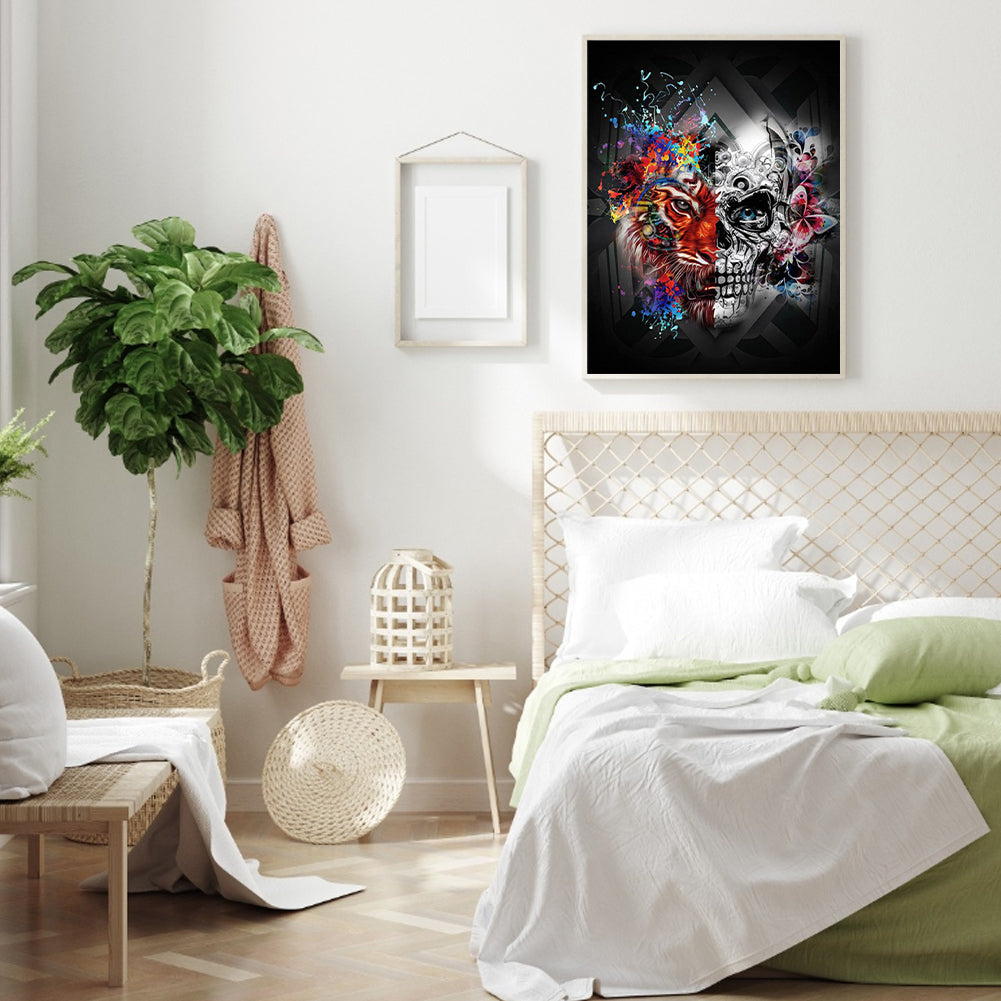 Skeleton - Full Round Drill Diamond Painting 40*50CM