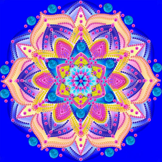 Mandala - Special Shaped Drill Diamond Painting 30*30cm