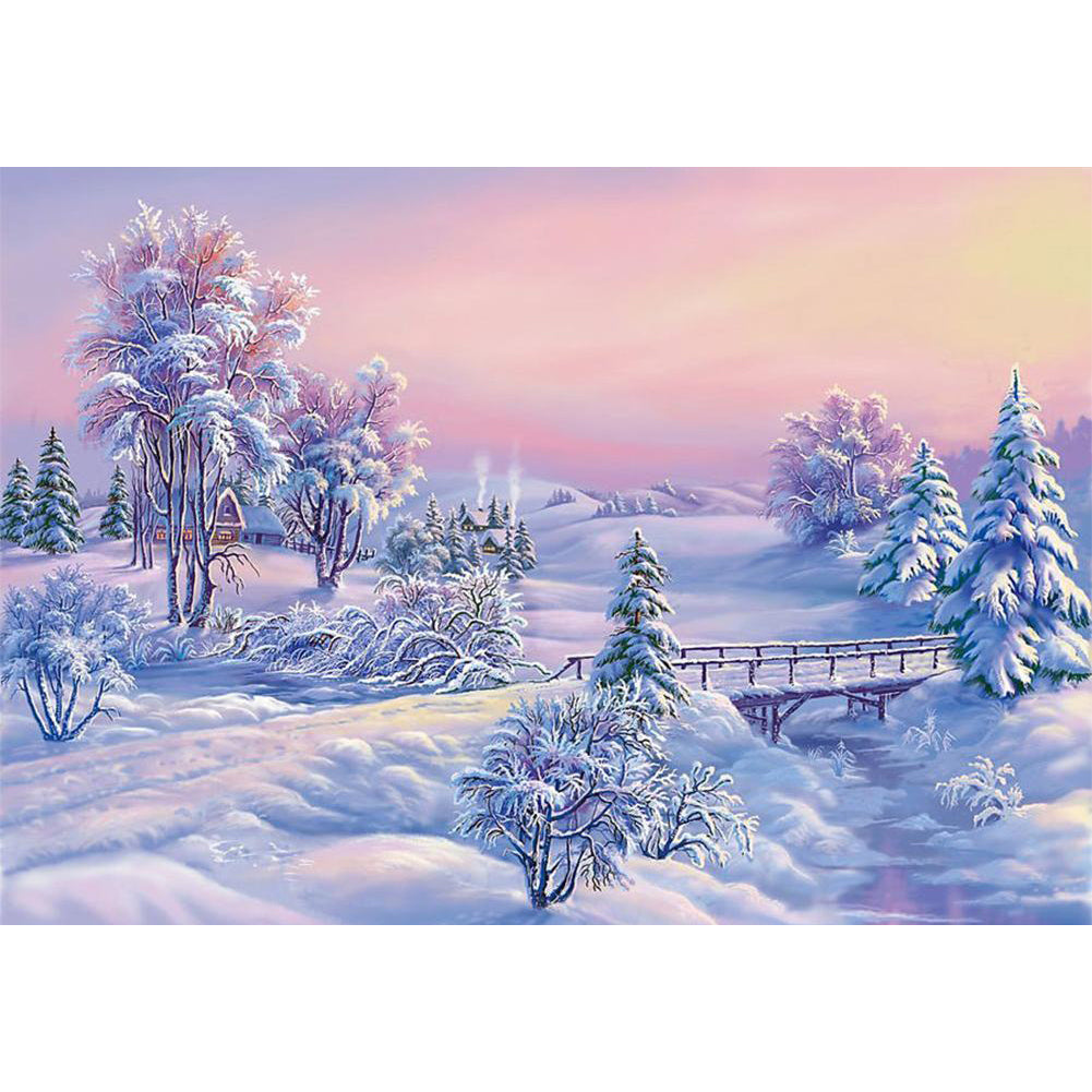Ice World - Full Round Drill Diamond Painting 50*40CM