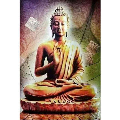 Buddha Statue - Full Round Drill Diamond Painting 40*50CM