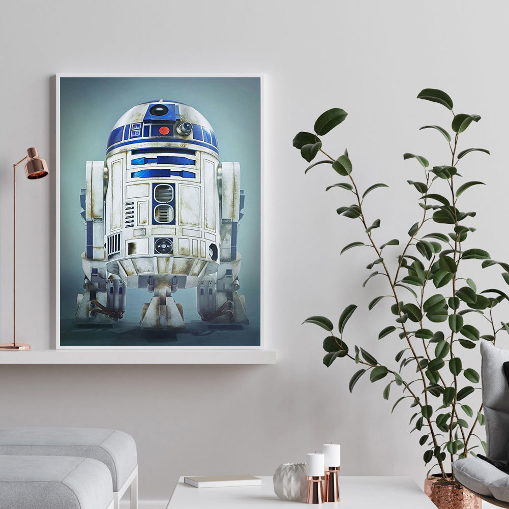Robot - Full Round Drill Diamond Painting 40*50CM