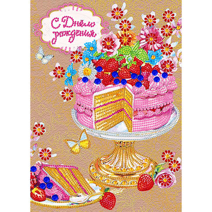 Exquisite Afternoon Tea - Special Shaped Drill Diamond Painting 30*40CM