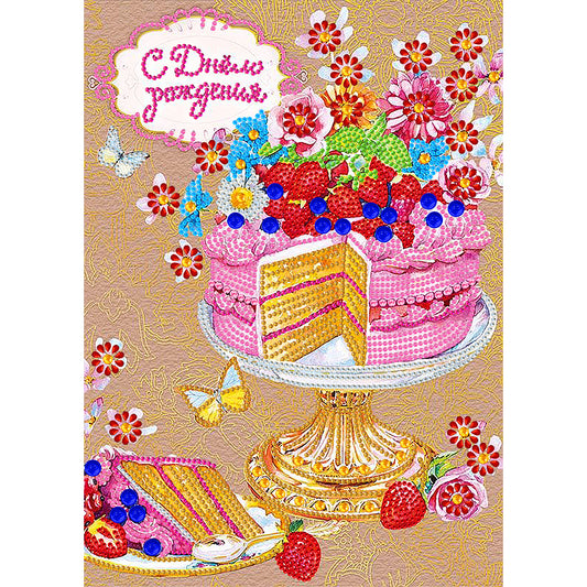 Exquisite Afternoon Tea - Special Shaped Drill Diamond Painting 30*40CM