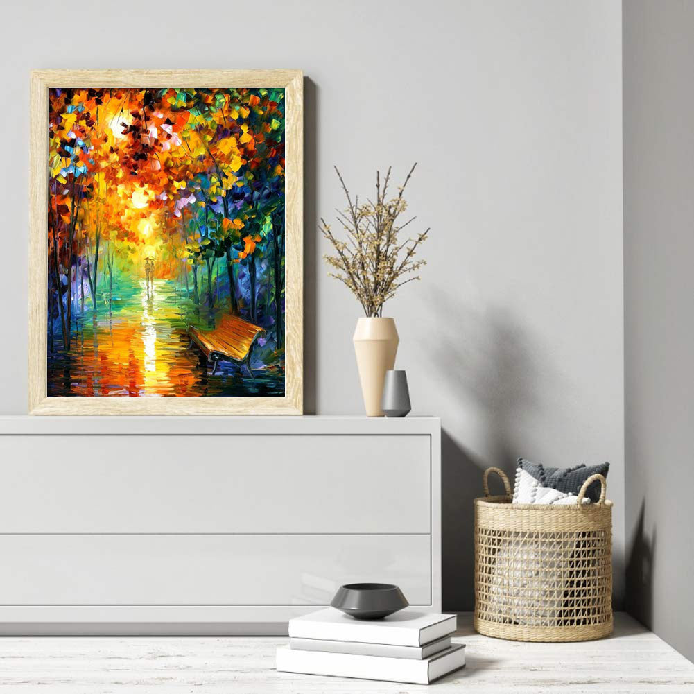 Dream Street - Full Round Drill Diamond Painting 40*50CM