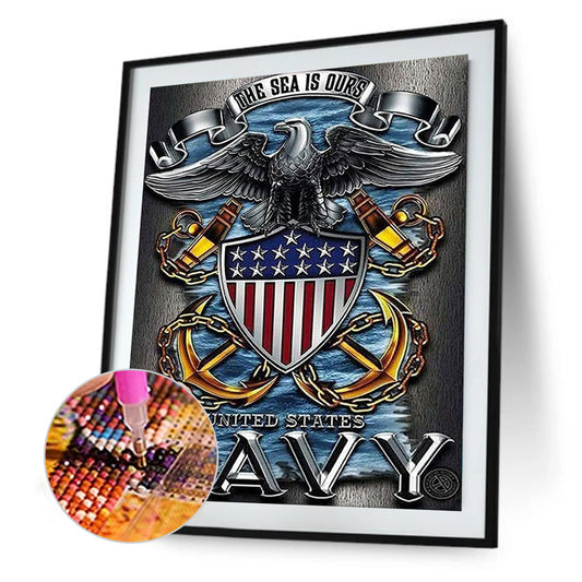 American Armies - Full Square Drill Diamond Painting 30*40CM