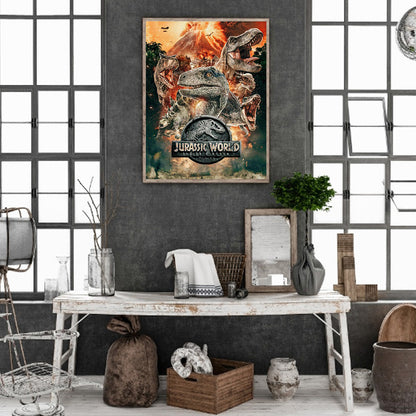 Jurassic Company - Full Round Drill Diamond Painting 40*50CM
