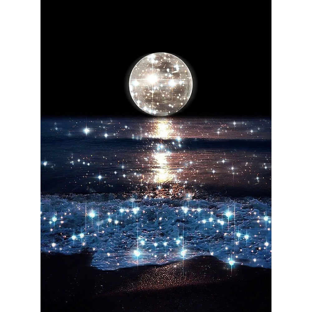 Romantic Seaside - Full Round Drill Diamond Painting 40*50CM