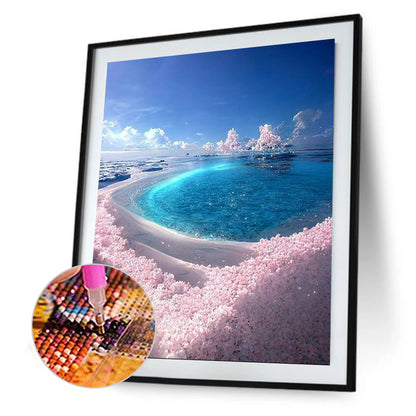 Romantic Seaside - Full Round Drill Diamond Painting 40*50CM