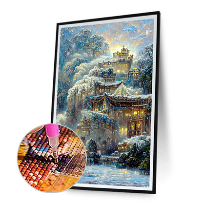Genting Tiangong - Full Round Drill Diamond Painting 40*70CM