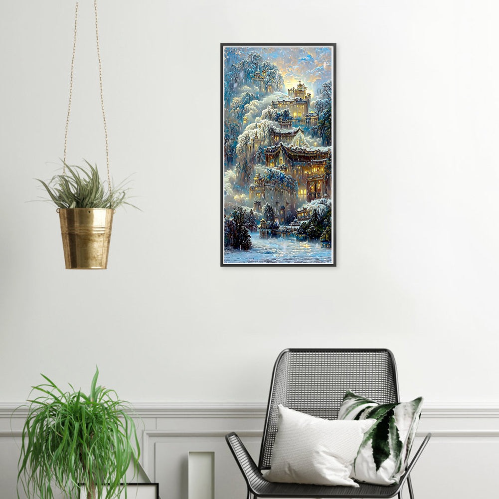 Genting Tiangong - Full Round Drill Diamond Painting 40*70CM