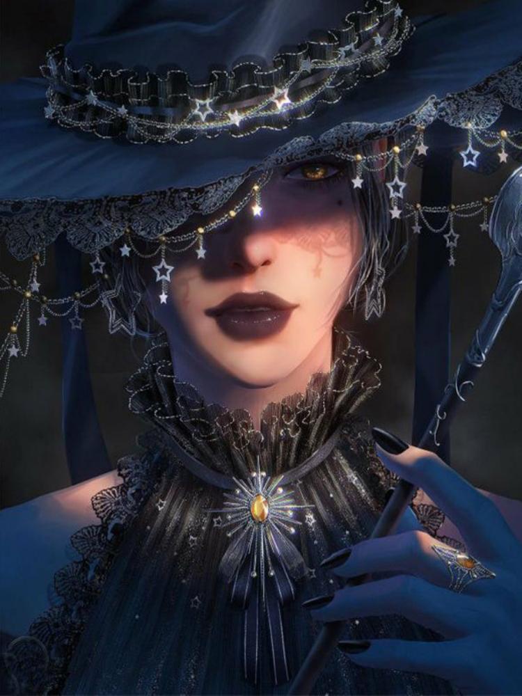The Witch - Full Round Drill Diamond Painting 50*60CM
