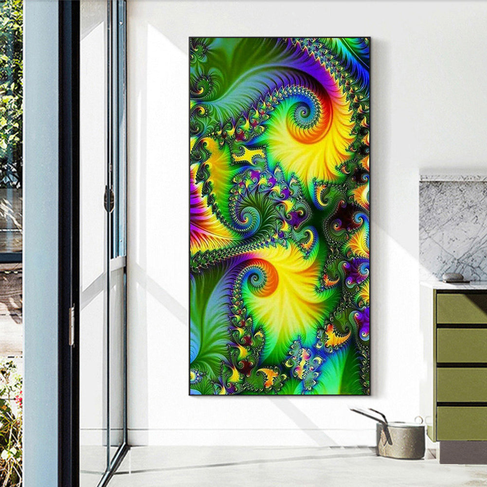 Fractal Art - Full Square Drill Diamond Painting 40*70CM