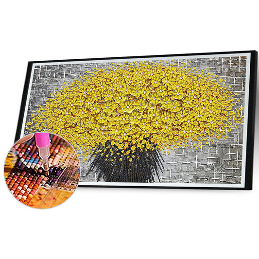 Artistic Bouquet - Special Shaped Drill Diamond Painting 60*30CM