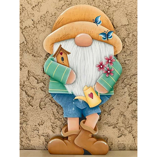 Gingerbread Man Gnome - Full Square Drill Diamond Painting 30*40CM