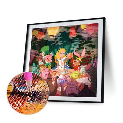 Alice In Wonderland - Full Round Drill Diamond Painting 40*40CM
