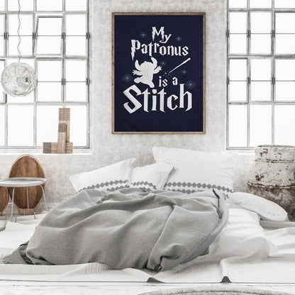 Stitch'S English Calligraphy - Full Round Drill Diamond Painting 30*40CM