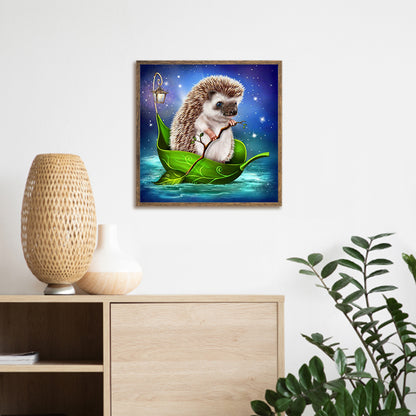 Hedgehog 30*30CM(Canvas) Full Square Drill Diamond Painting