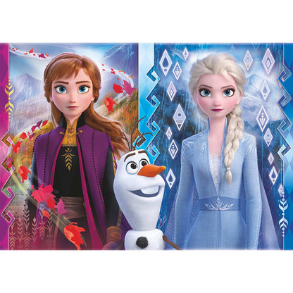 Princess Elsa Princess Anna - Full Round Drill Diamond Painting 50*40CM