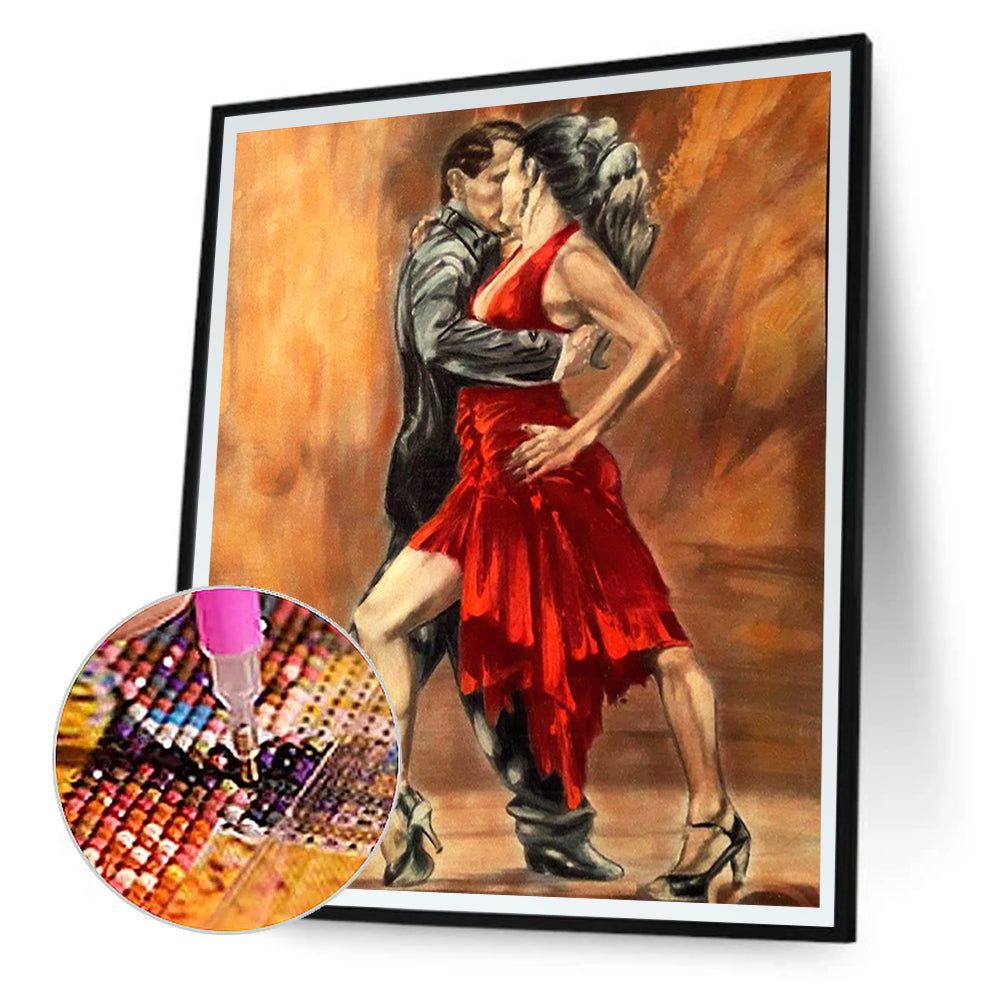 Drunken Tango - Full Round Drill Diamond Painting 30*40CM