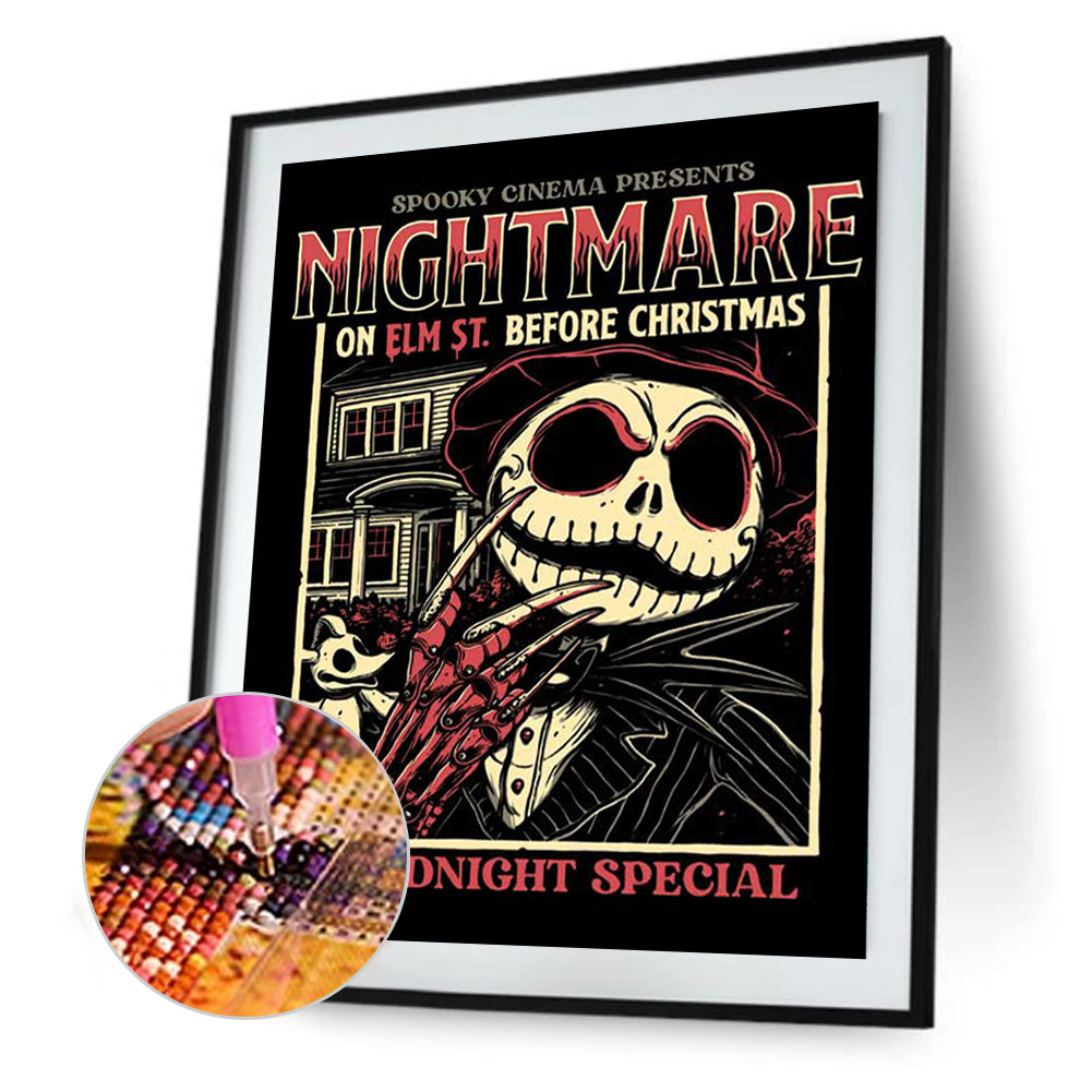 Weirdo Town Night Jack - Full Square Drill Diamond Painting 30*40CM