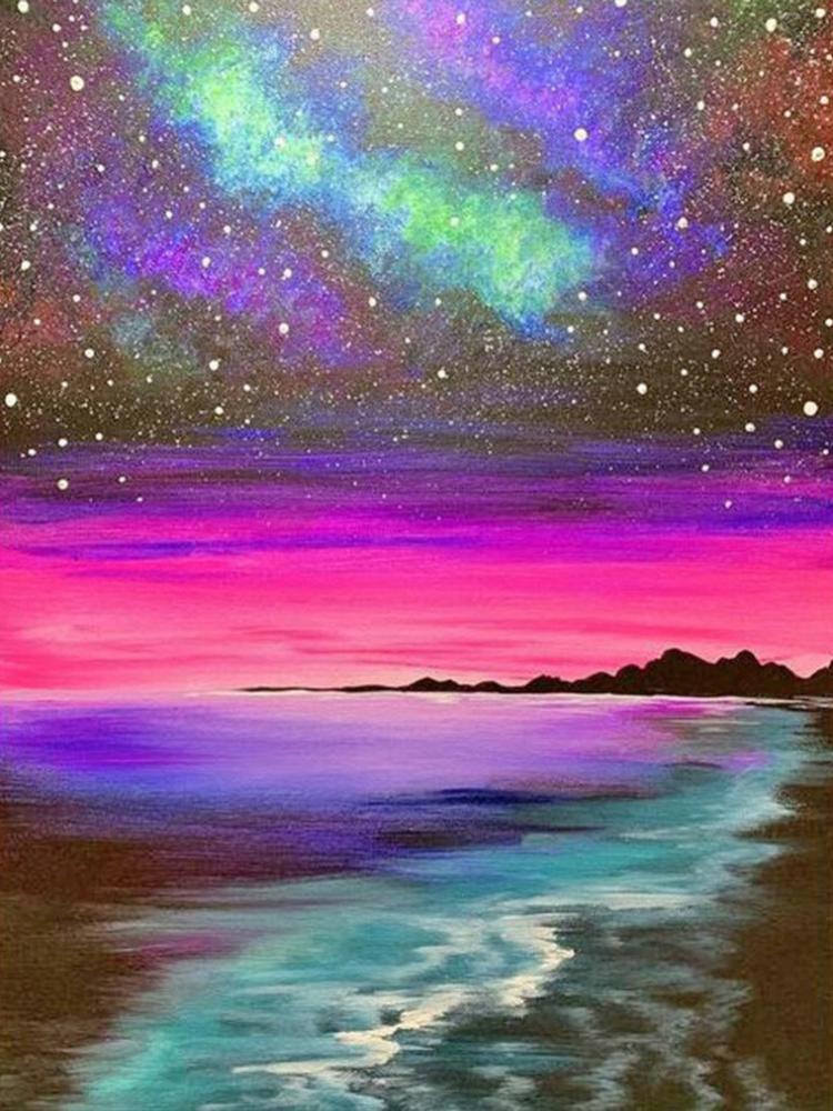 Symphony Star - Full Round Drill Diamond Painting 40*50CM