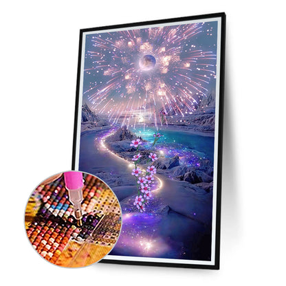 Purple Dream - Full Round Drill Diamond Painting 40*70CM