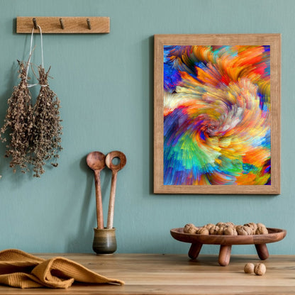 Rainbow Cloud - Full Square Drill Diamond Painting 30*40CM