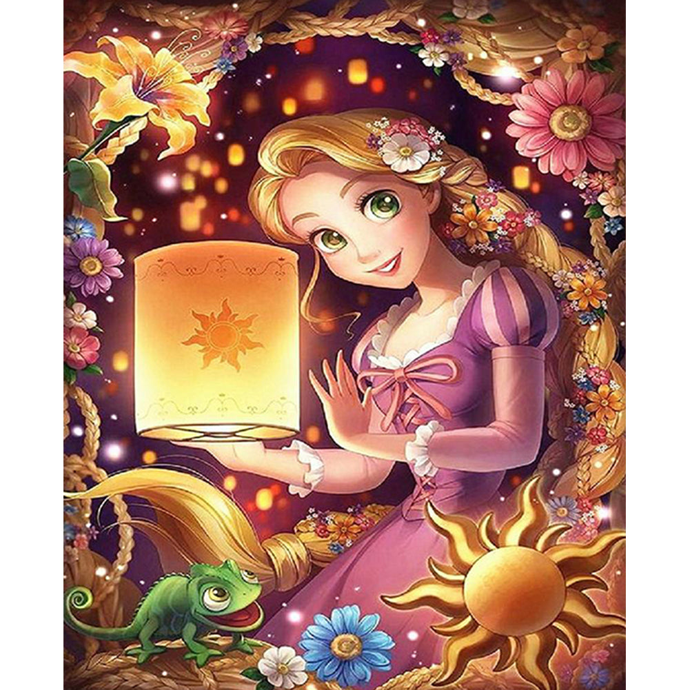 Disney Rapunzel Rapunzel 40*50CM(Canvas) Full Round Drill Diamond Painting