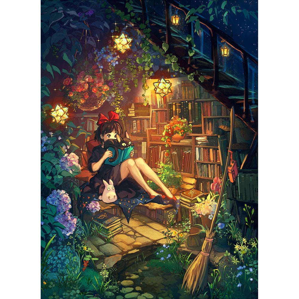Hayao Miyazaki Comics - Full Round Drill Diamond Painting 40*50CM