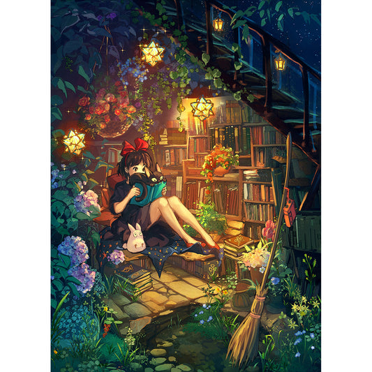 Hayao Miyazaki Comics - Full Round Drill Diamond Painting 40*50CM
